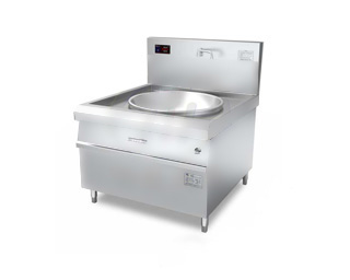 電磁單頭大鍋炒灶 尺寸:1200x1300x1250mm